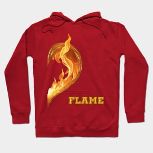 1/2 Heart flame Boys Hoodie